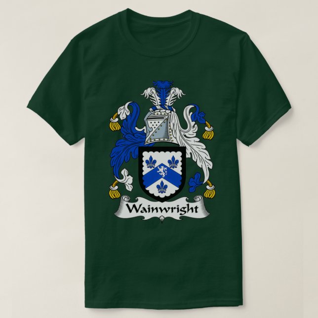 Wainwright Jackar Arm Family Crest T Shirt (Design framsida)