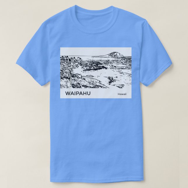 Waipahu Hawaii TShirt T Shirt (Design framsida)