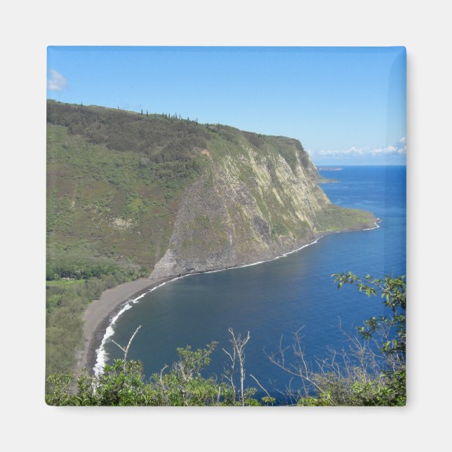 Waipio Valley Magnets Magnet (Framsidan)