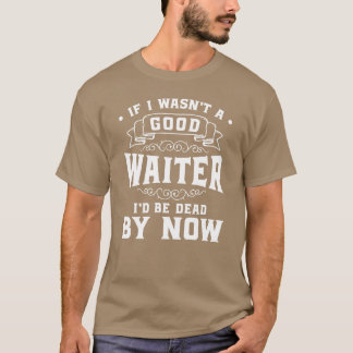Waiter Food Party boy T Shirt