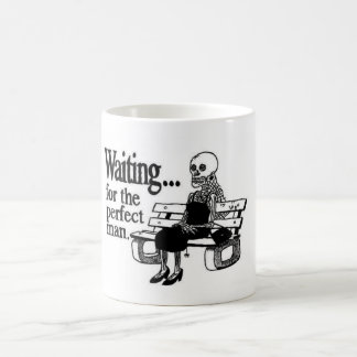 Waiting for the perfect man kaffemugg