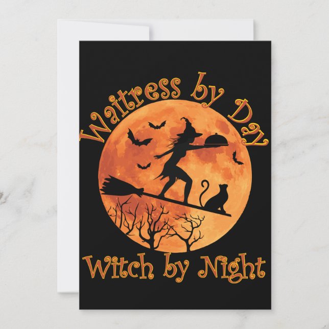 Waitress by Day Witch by Natt (Framsida)