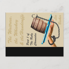 "Waitress, Whiskey och handbojorna"-höljet Vykort