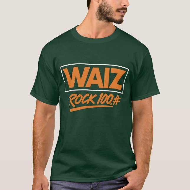 WAIZ Sten 100# T-Shirt - Bold Retro Sten Station L (Framsida)