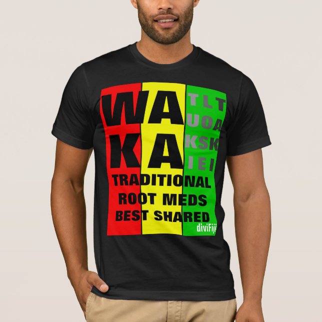 Waka Reggae T Shirt (Framsida)
