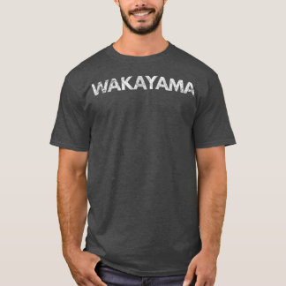 Wakayama Japan Distress Graphic T-Shirt