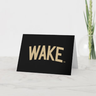 Wake Forest Universiteten Wake Arch Kort