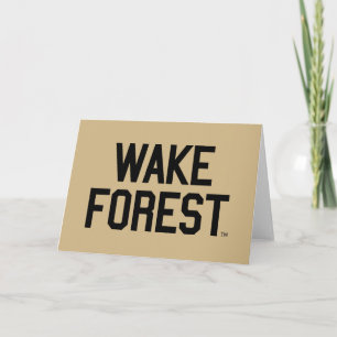 Wake Forest Universiteten Wake Forest Kort