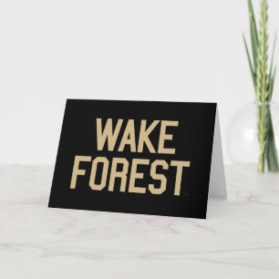 Wake Forest Universiteten Wake Forest Kort