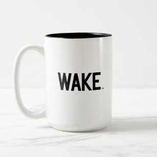 Wake Forest Universiteten Wake Wordmark Två-Tonad Mugg