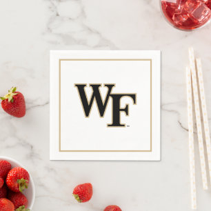 Wake Forest Universiteten WF Pappersservett
