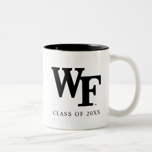 Wake Forest Universiteten WF Två-Tonad Mugg