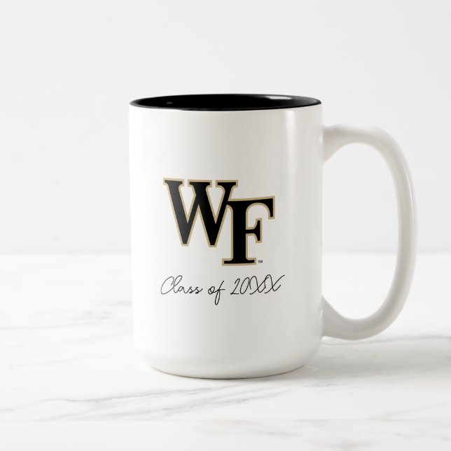 Wake Forest Universiteten | WF Två-Tonad Mugg (Höger)