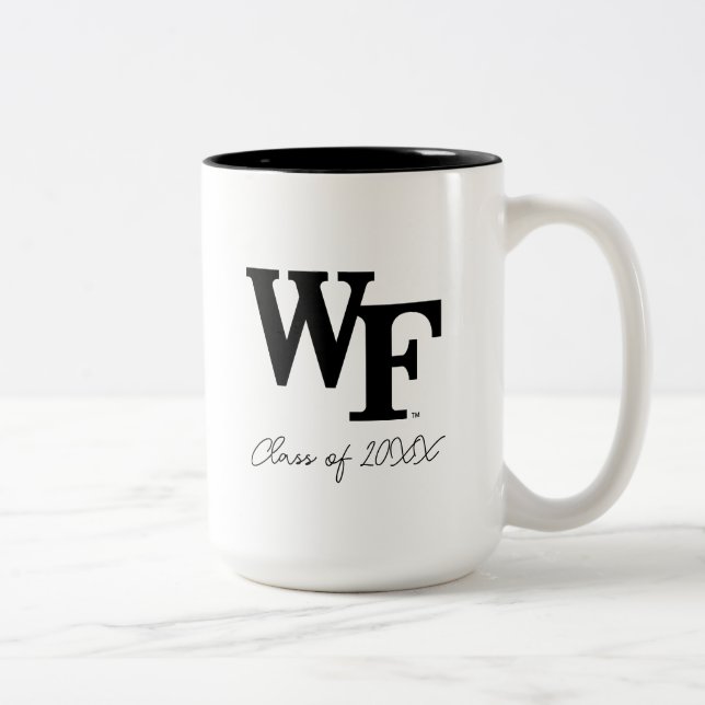 Wake Forest Universiteten | WF Två-Tonad Mugg (Höger)