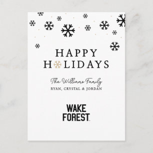Wake Forest University   Wake Forest Helg Vykort