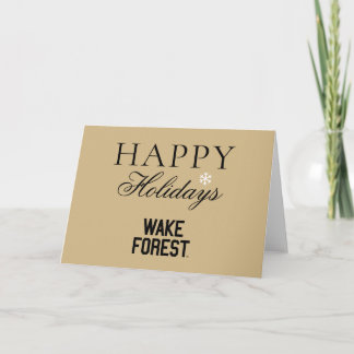 Wake Forest University | Wake Forest Helgkort