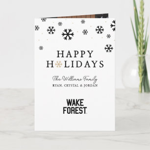 Wake Forest University   Wake Forest Helgkort