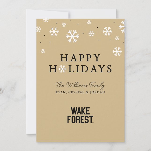 Wake Forest University | Wake Forest Julkort (Framsida)