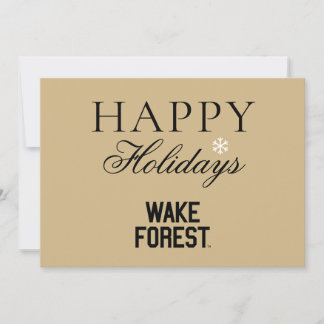 Wake Forest University | Wake Forest Julkort