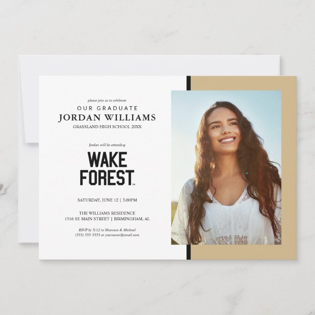 Wake Forest University | Wake Forest Meddelande (Framsida)