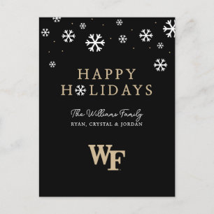 Wake Forest University WF Helg Vykort