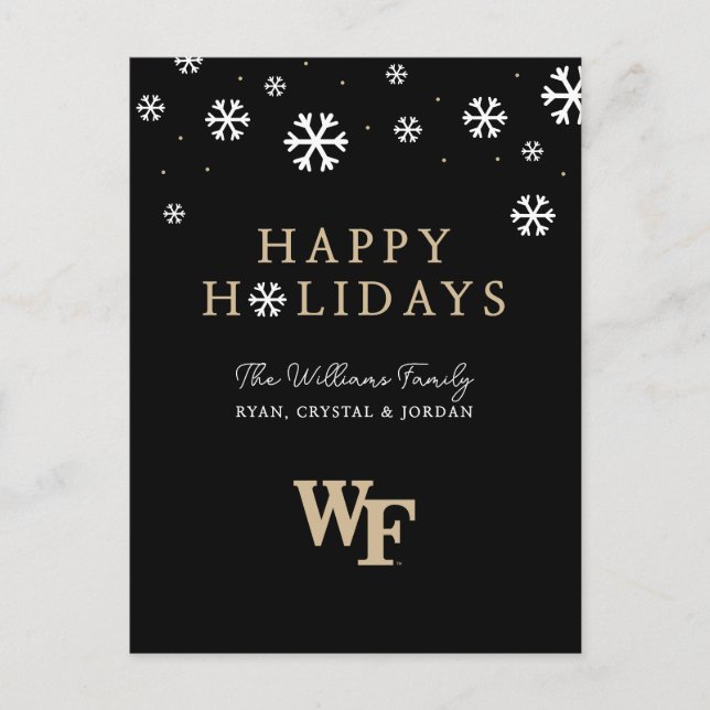 Wake Forest University | WF Helg Vykort (Framsida)