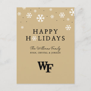 Wake Forest University WF Helg Vykort