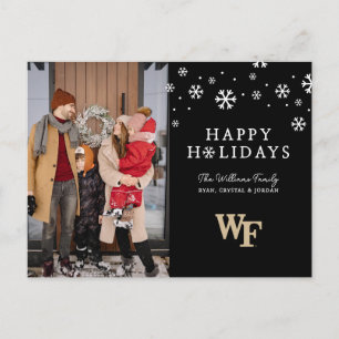 Wake Forest University WF Helg Vykort