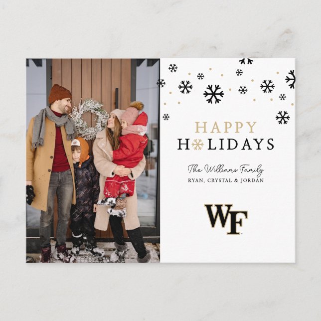 Wake Forest University | WF Helg Vykort (Framsida)