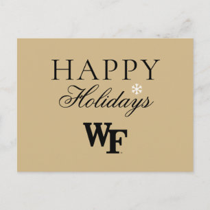 Wake Forest University WF Helg Vykort