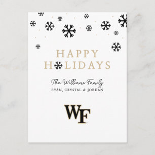 Wake Forest University WF Helg Vykort