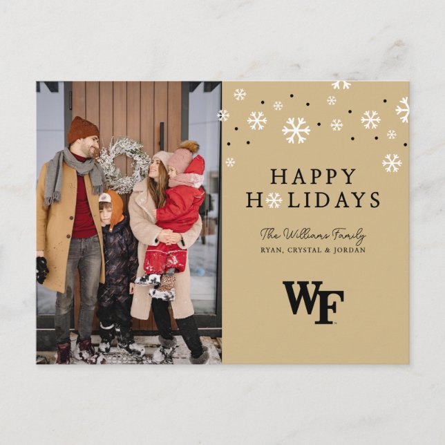Wake Forest University | WF Helg Vykort (Framsida)