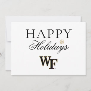 Wake Forest University WF Julkort