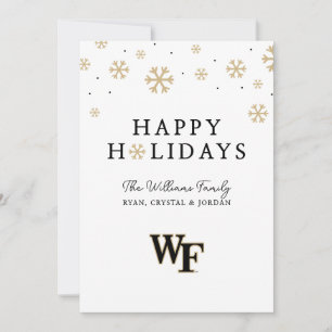 Wake Forest University   WF Julkort