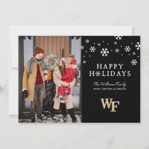 Wake Forest University WF Julkort