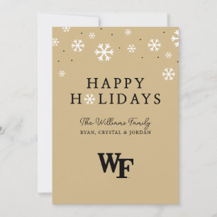 Wake Forest University   WF Julkort