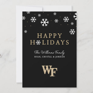 Wake Forest University   WF Julkort