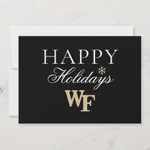 Wake Forest University   WF Julkort