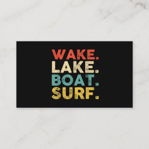 Wake Surfing Wake Surfa Wake Surfing Rope Wake Sur Visitkort