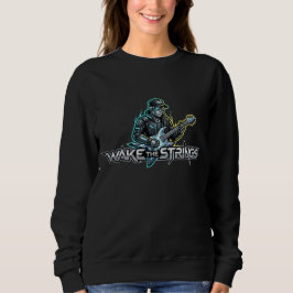 Wake The Strings Retro Future Art T Shirt