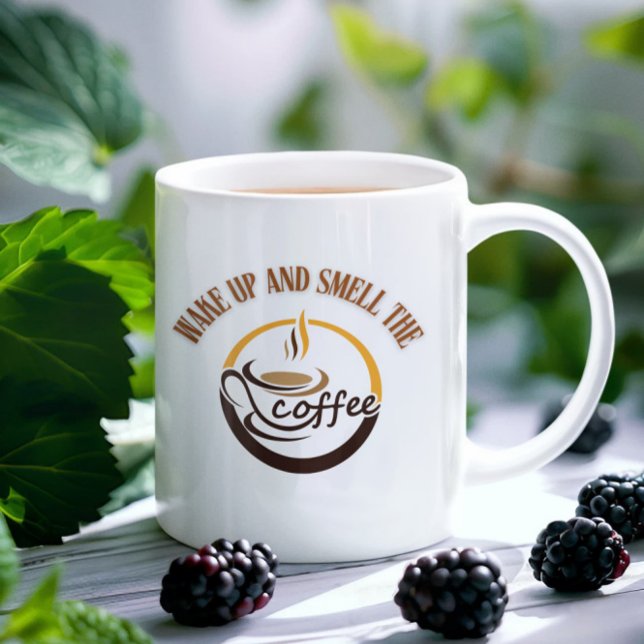 Wake Up and Smell the Coffee Kaffemugg (Skapare uppladdad)