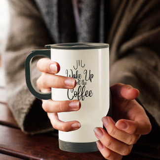 Wake Up Smell the Coffee Typografi Resemugg