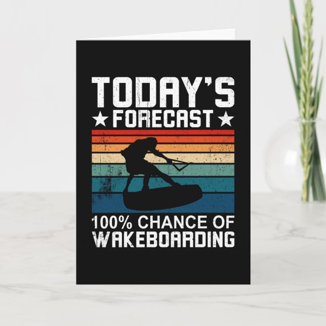 Wakeboard and Wakeboarding Forecast Kort (Framsida)