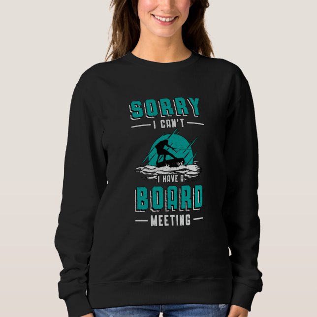 Wakeboard Board Meeting Wakeboarder Wakeboarding T Shirt (Framsida)