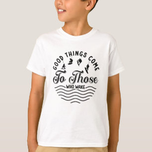 Wakeboard Bra Sak Kom Wakesurfing Wakeboarder T Shirt