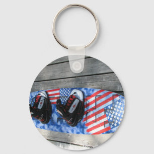 Wakeboard Keychain Nyckelring