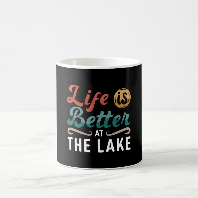 Wakeboard-livet är bättre vid Sjö-vakningen Kaffemugg (Center)