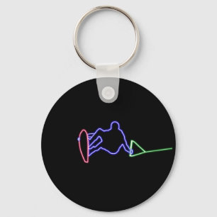 Wakeboard neon 3-Color Nyckelring