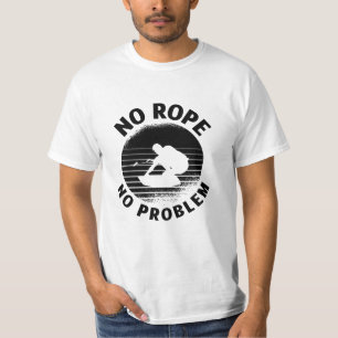 Wakeboard No Rope No Problem Wake Wakeboarder T Shirt