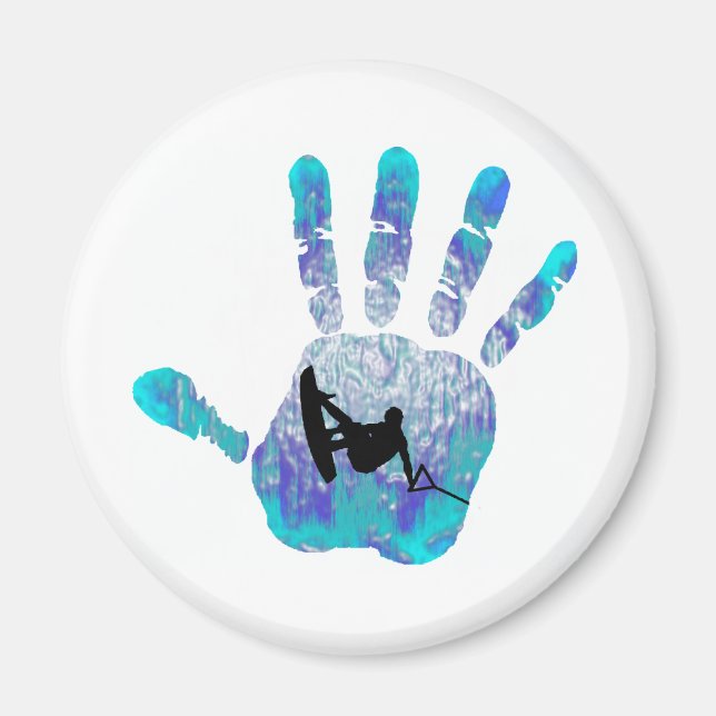 Wakeboard of BELIZE Magnet (Framsidan)